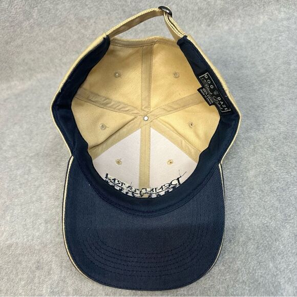 Pennybyrn Maryfield Hat Cap Adult OSFA Beige Blue Strapback Dog Daze Black Label - Picture 7 of 10